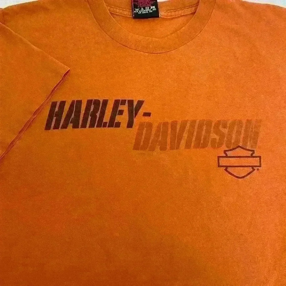 Harley Davidson Cherokee North Carolina Men’s Short Sleeve Tshirt Size Medium - Picture 2 of 8